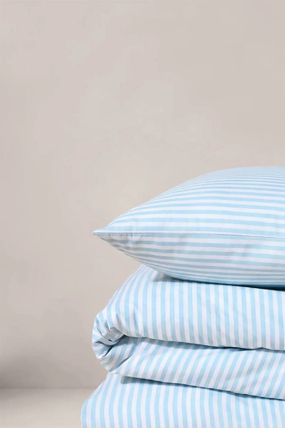 Martex Studio Edition Pinstripe Duvet Cover Set in Blue 6