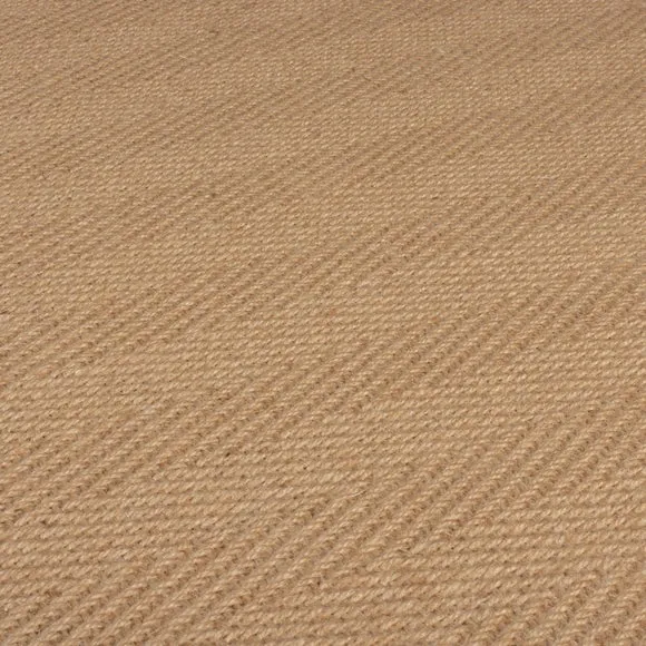 Herringbone Jute Border Rug 2