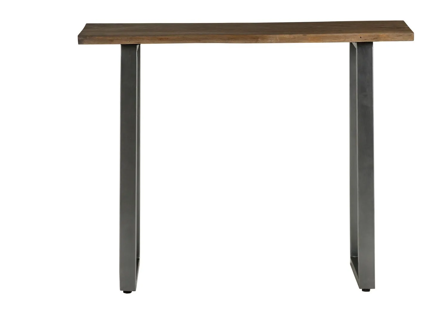 IH Design Galilee Console Table Grey Essential Live Edge in Brown 3