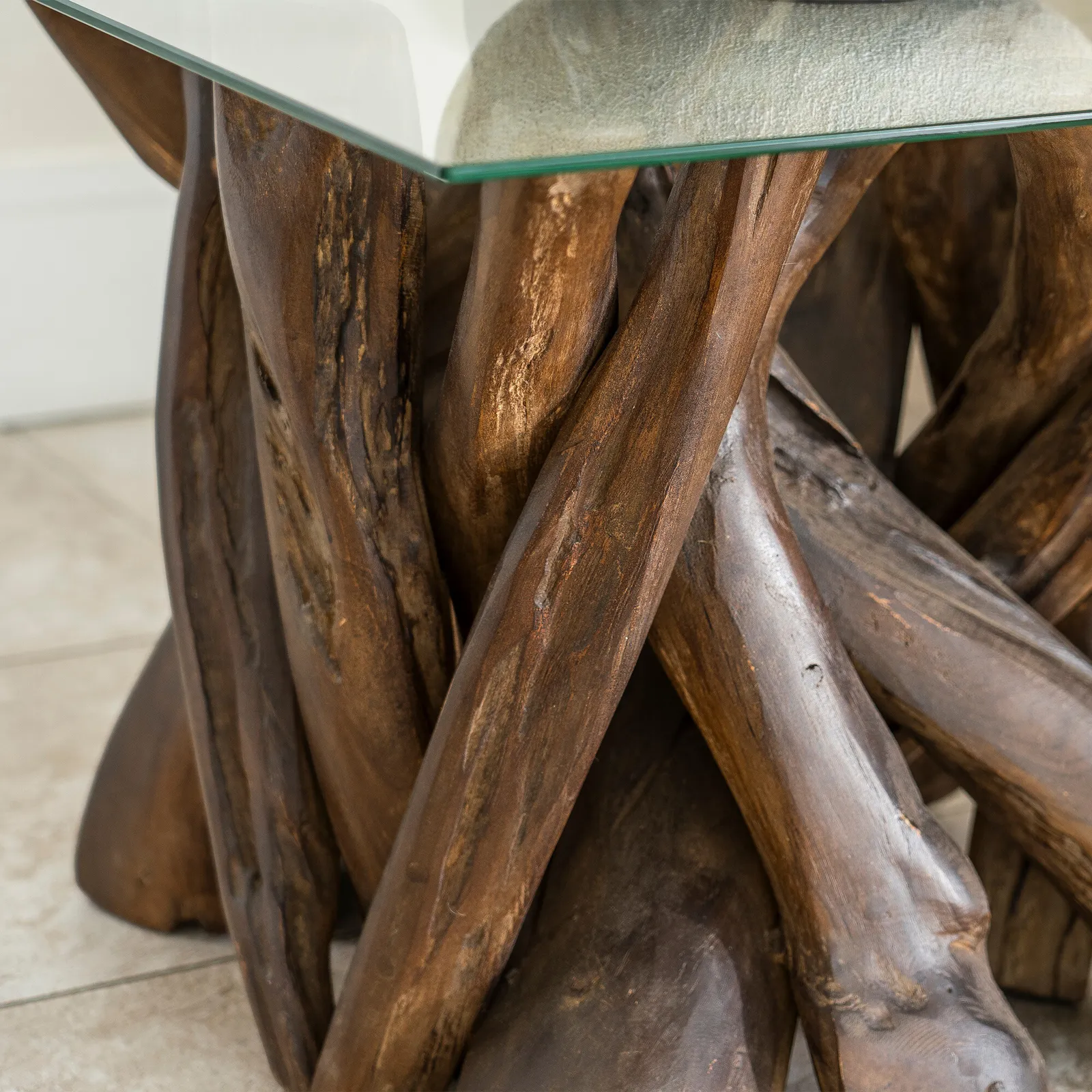 Kielder Lamp Table, Brown | Barker & Stonehouse 3