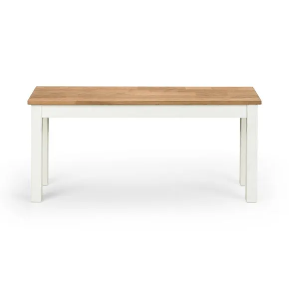 Coxmoor 2 Seater Dining Bench, Solid Oak 3