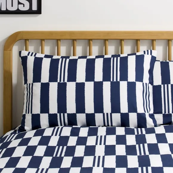 Lucian Geo Quilt Cover & Pillowcase Set 3