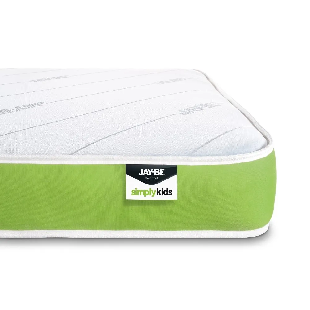Jay-Be Simply Kids Foam Free Anti-Allergy Spring Mattress - 4ft Small Double (120 x 190 cm)