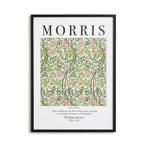 Sweet Briar by William Morris Framed Print 3