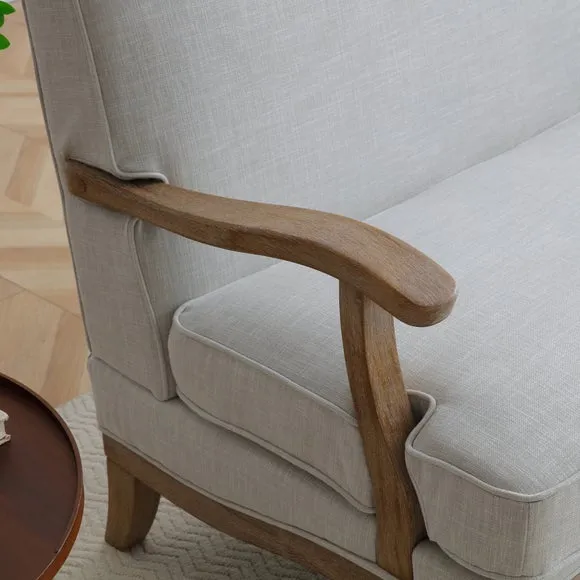 Esme Linen 2 Seater Sofa 4