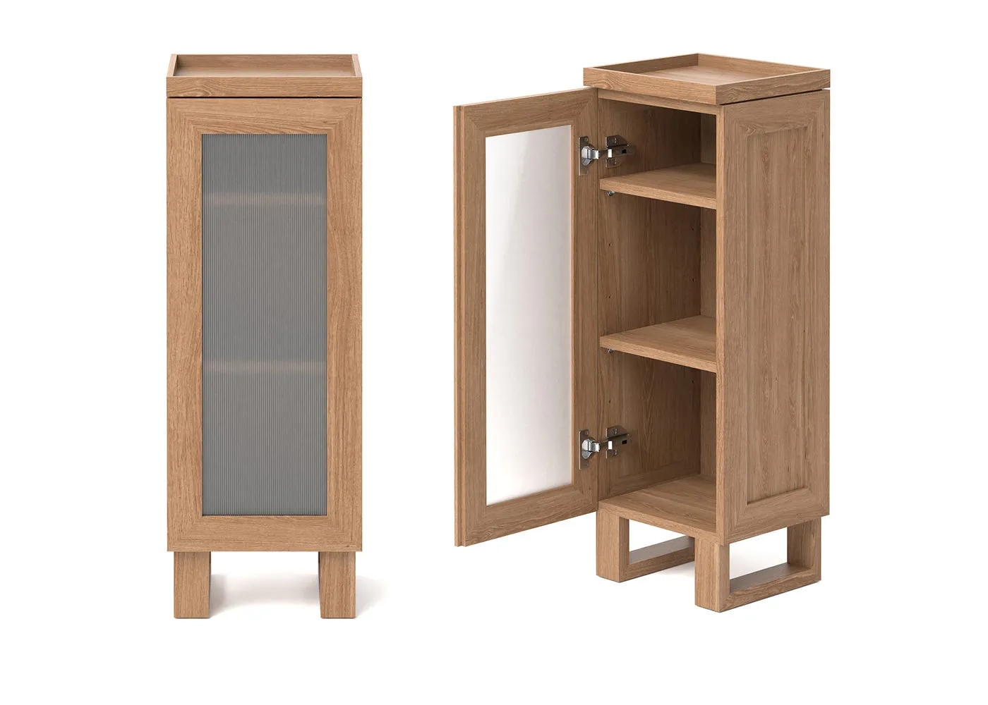 Wireworks Mezza Tallboy Natural Oak 1