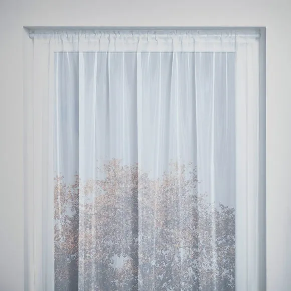 Extendable Net Curtain and Voile Tension Rod 3