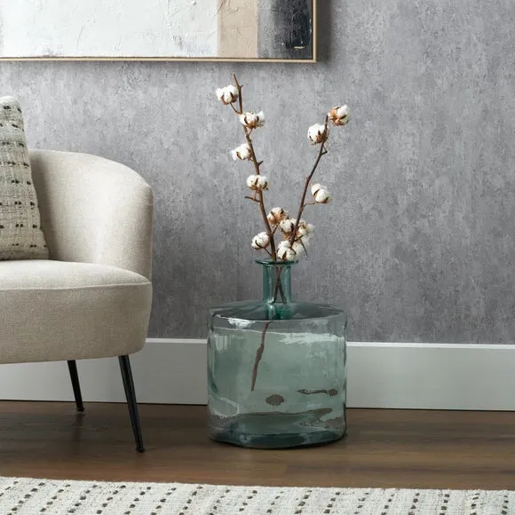 Clear Glass Bottle Vase 1