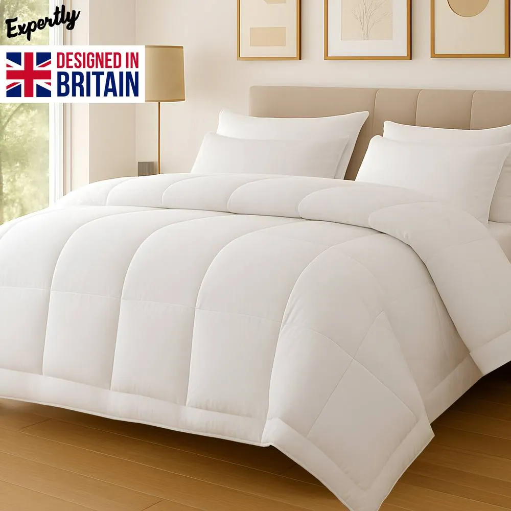 Grace Premium Duvet 10.5 Tog Ultrasoft All Season Comfort in White