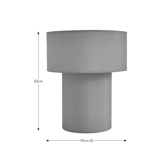 Mini Fabric Table Lamp 6