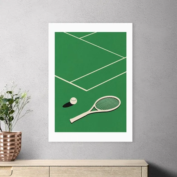 East End Prints Lawn Tennis Club Print by Rosi Feist 1