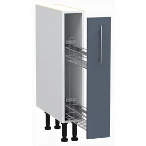 Wickes Orlando Marine Blue Base Unit - 150mm 2