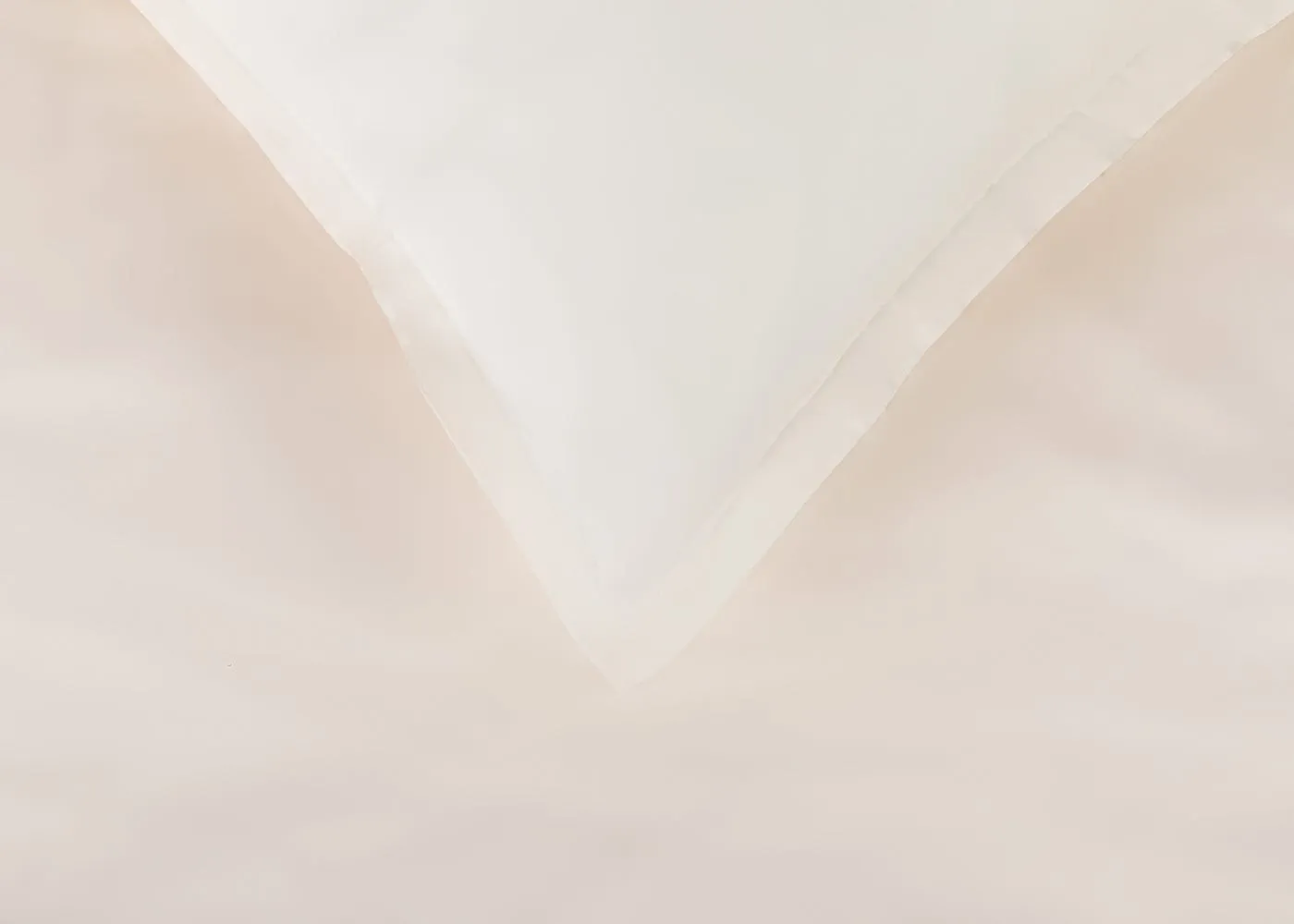 Heal's 400TC Egyptian Cotton Sateen Luxe Cream Oxford Pillowcase
