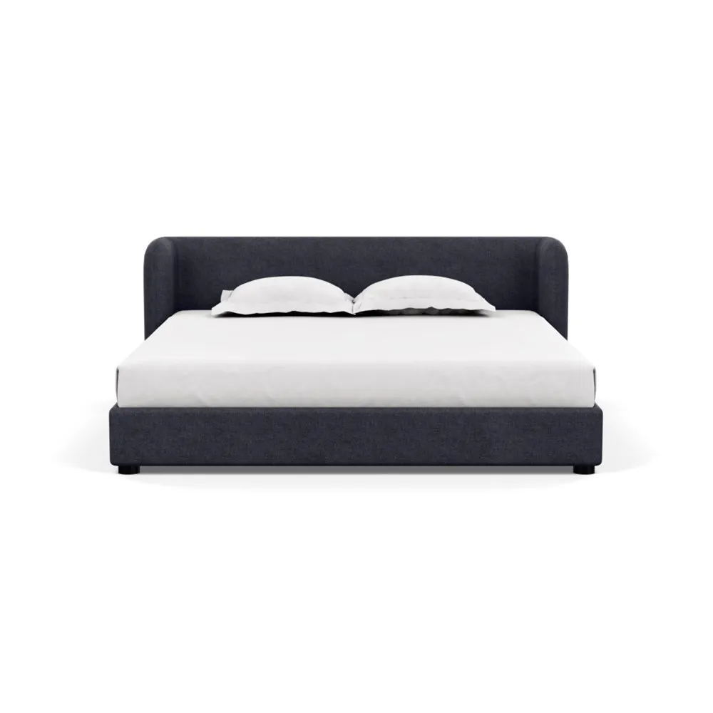 Heal's Group Bed Super King Texture Soot