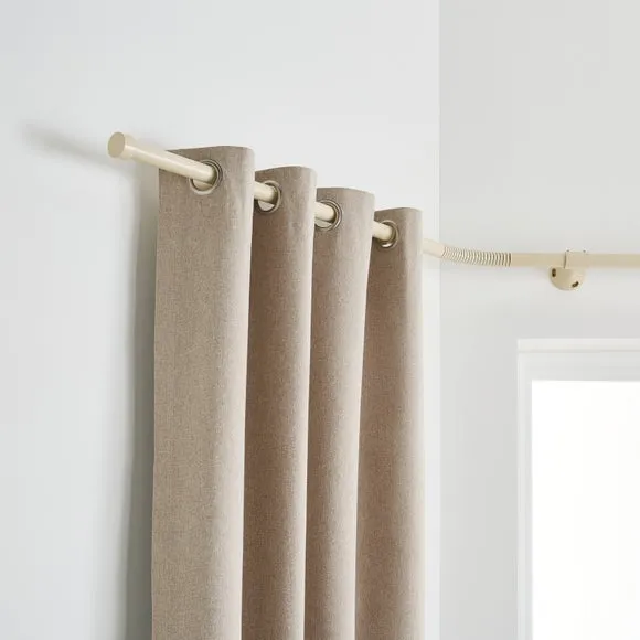 Trinity Metal Bay Curtain Pole 4