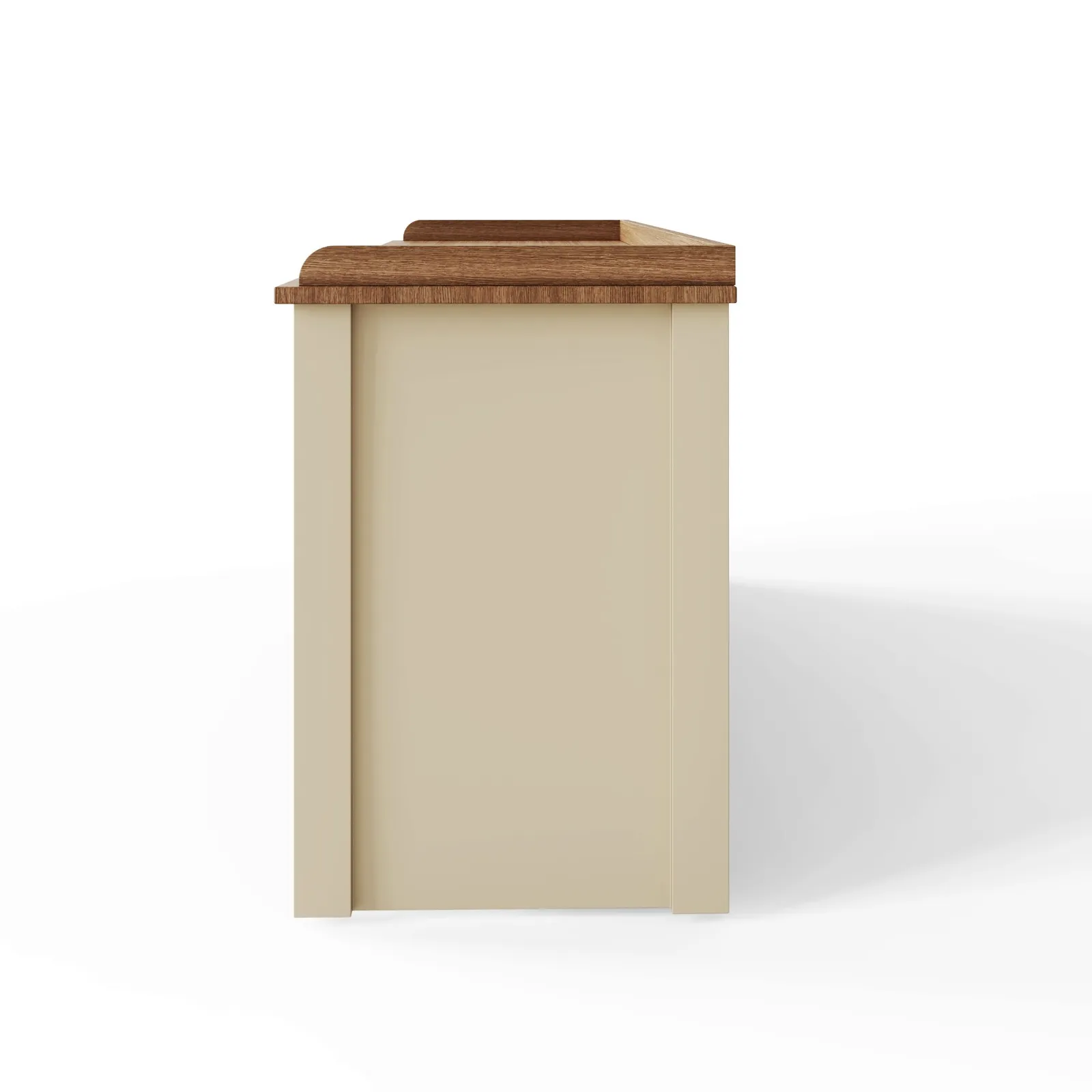 GFW Lancaster 2 Door Shoe Bench in Cream 6