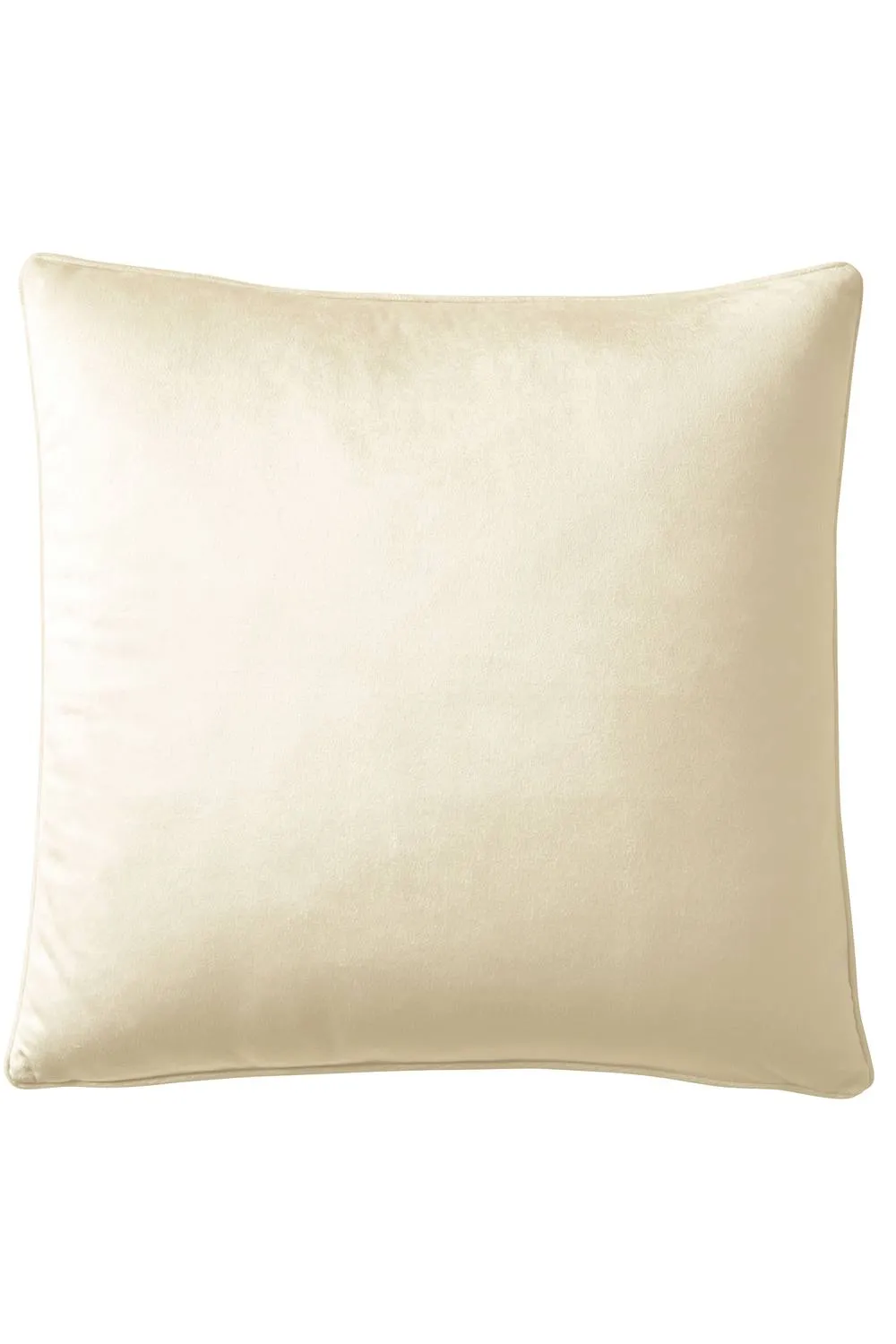 Appletree 'Harlan' Velvet Filled Cushion in Cream 2