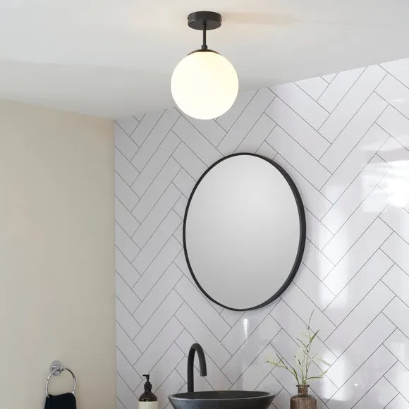 Sfera Bathroom Flush Ceiling Light 6