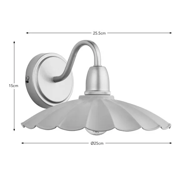 Maya Scallop Wall Light 6