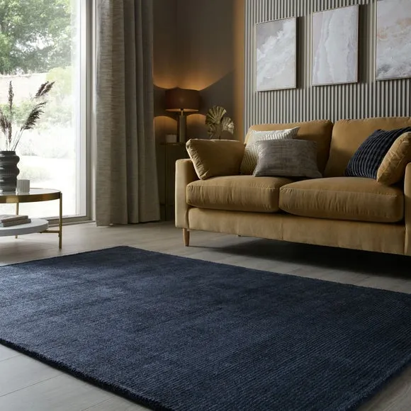 Novah Luxury Ribbed Texture Rug 1