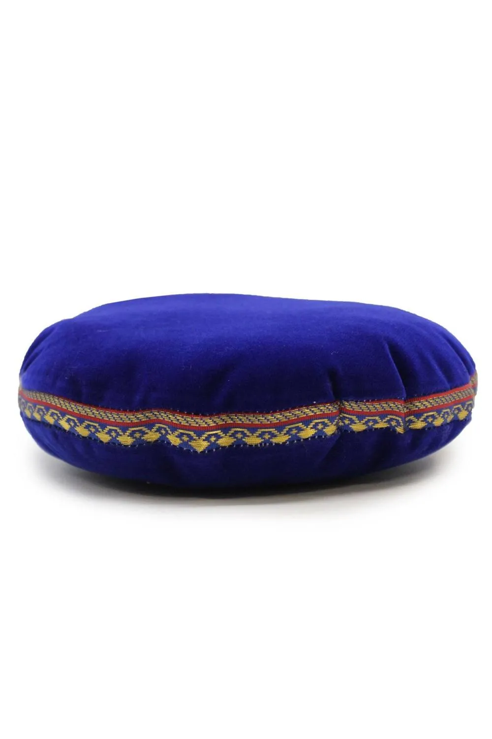 KDMD Singing Bowl Velvet Cushion 16cm - Stable Base for Resonance & Display in Blue