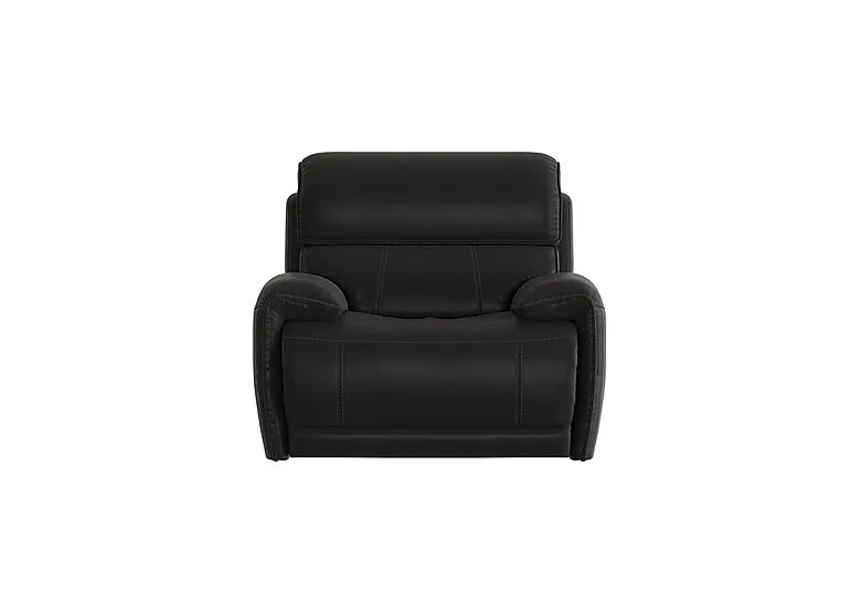 Link Leather Armchair - Classic Black