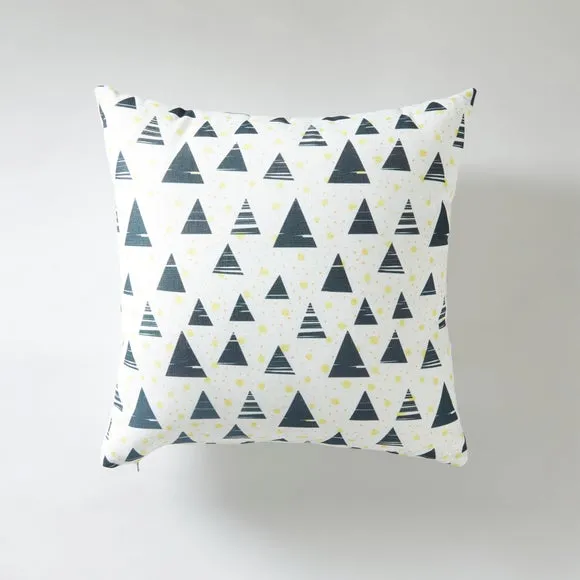 Dottie and Triangle Cushion