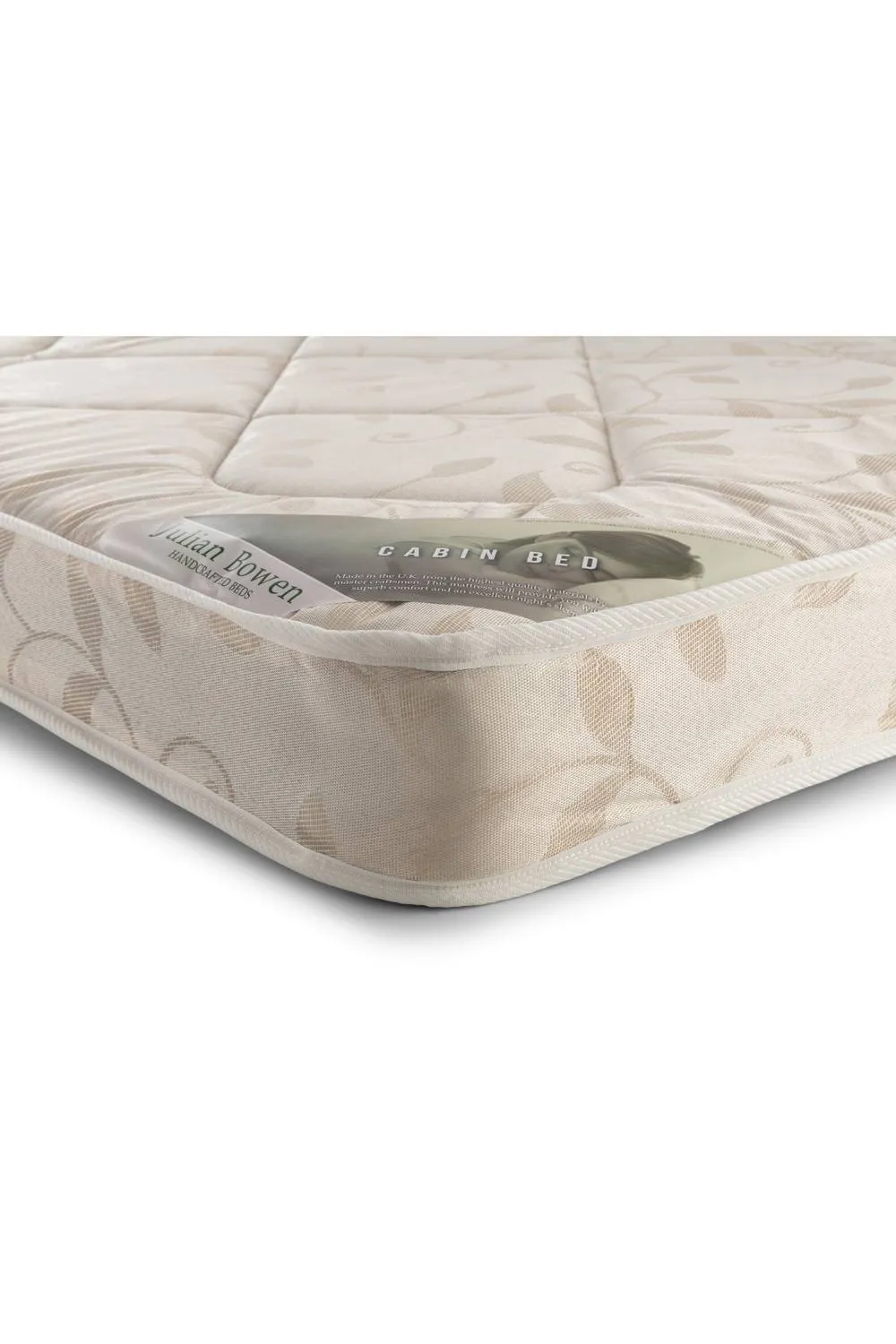 Julian Bowen Cabin Bed Sprung Mattress in White 5