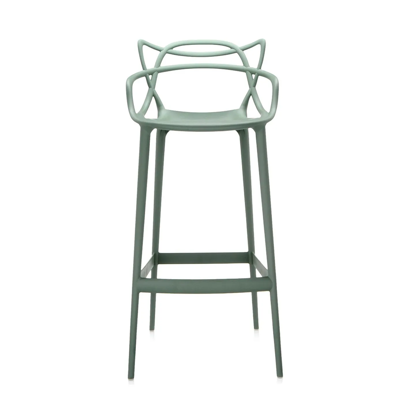 Kartell Masters Stool Large Green Sage