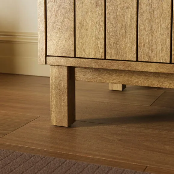 Humphrey 5 Drawer Chest, Mango Wood Effect 5
