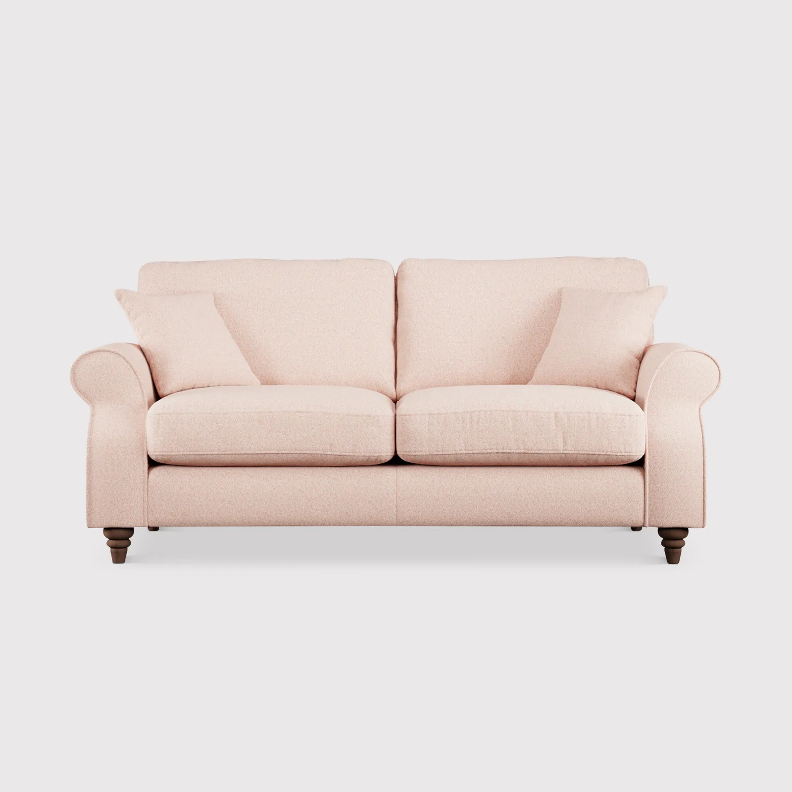 Hattie 3 Seater Sofa, Pink Fabric | Barker & Stonehouse 1