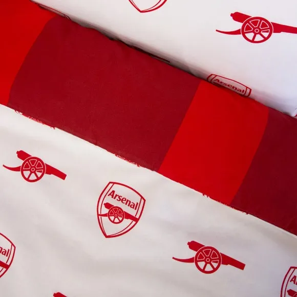 Arsenal Lightning Polycotton Duvet Cover & Pillowcase Set 5