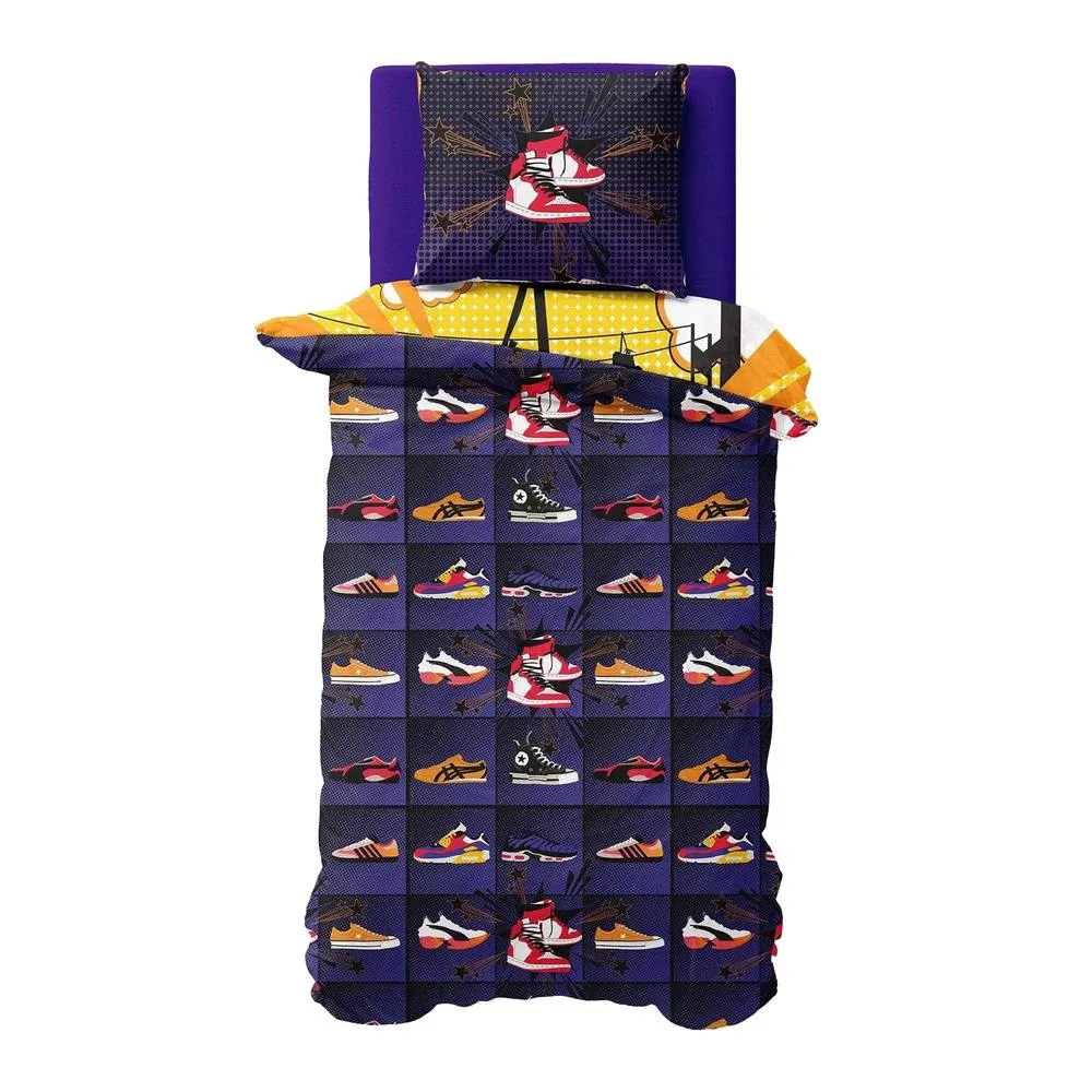 K Collection Sneakerhead Panel Duvet Set