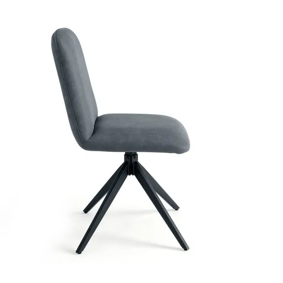 Loki Set of 2 Dining Chairs, Faux Leather 6