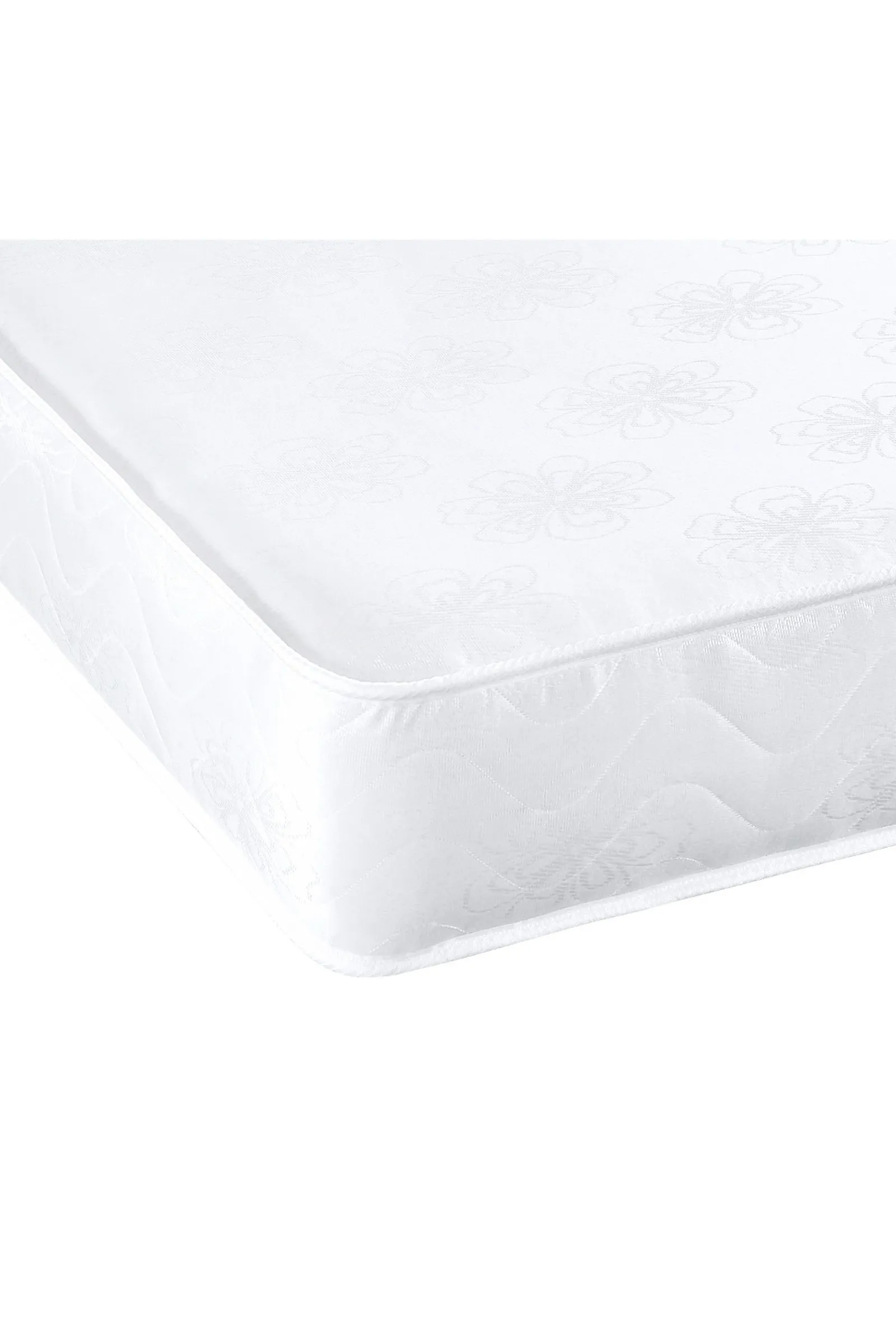 eXtreme Comfort Ltd Damask Essentials White Comfort Flattop Mattress 3