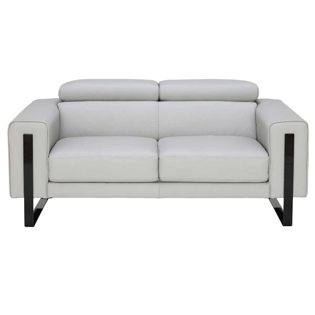 Milan 2 Seater Sofa, Bull 6502 Leather