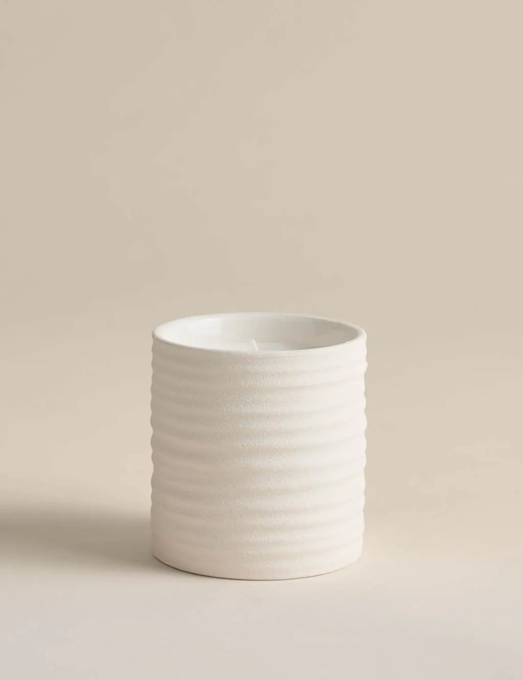 Teraire Bed Ceramic Candle Neutral