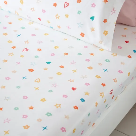 Set of 2 Jungle Fun Fitted Bed Sheets 2