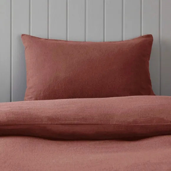 Soft & Cosy Luxury 100% Brushed Cotton Standard Pillowcase Pair 1