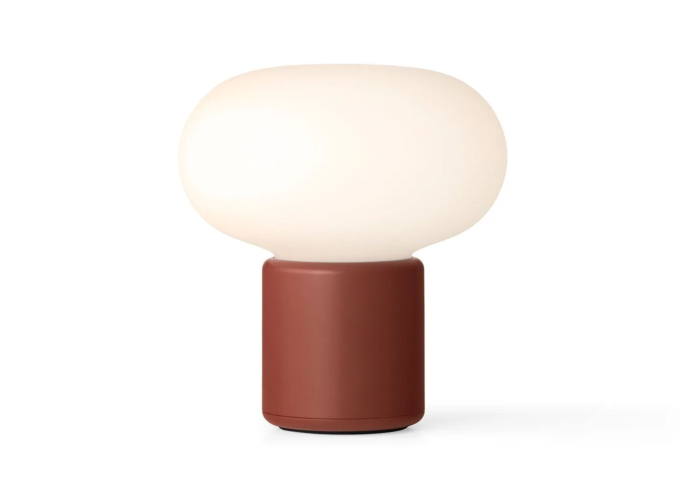 New Works Karl-Johan LED Portable Table Lamp Earth Red