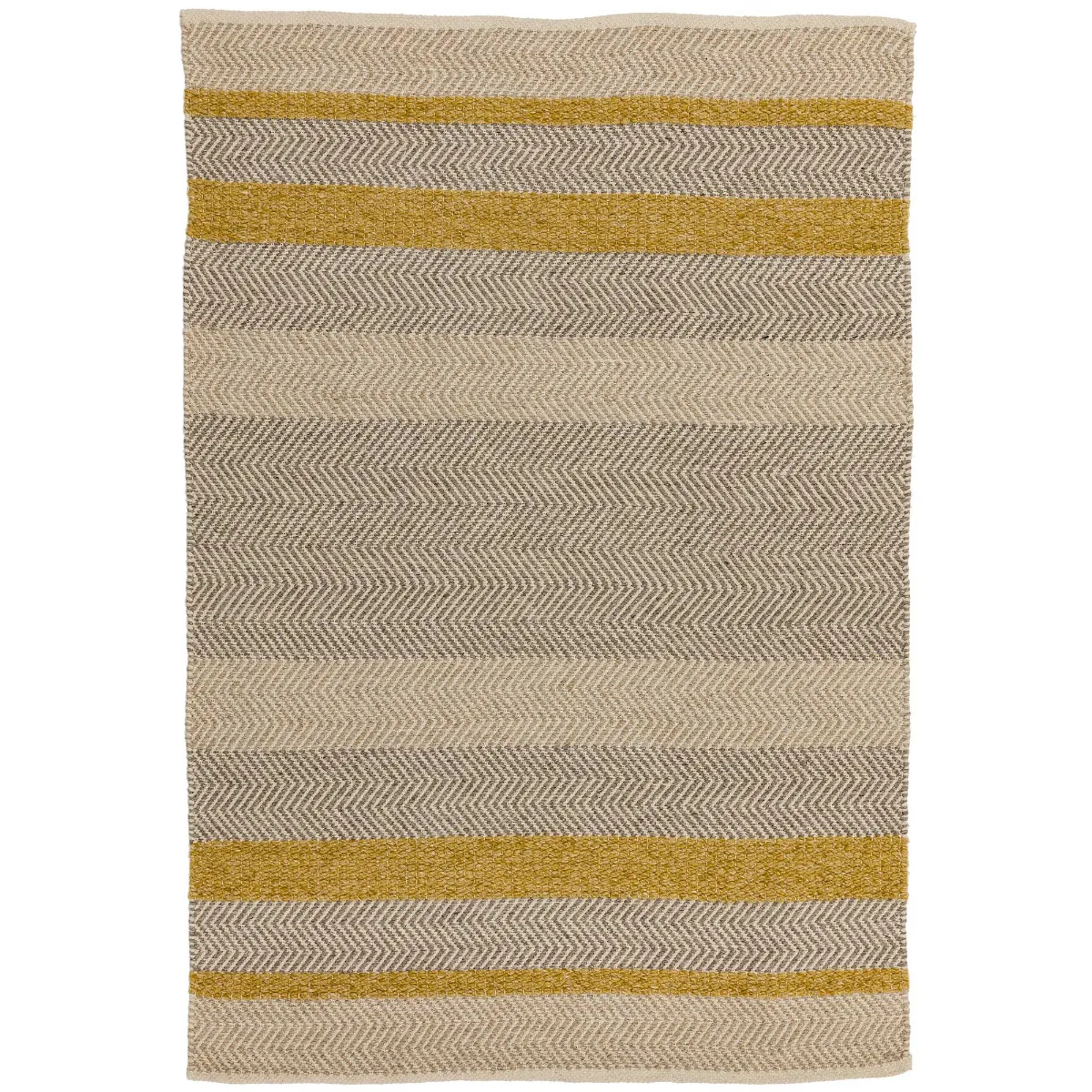Fields Rug, Mustard