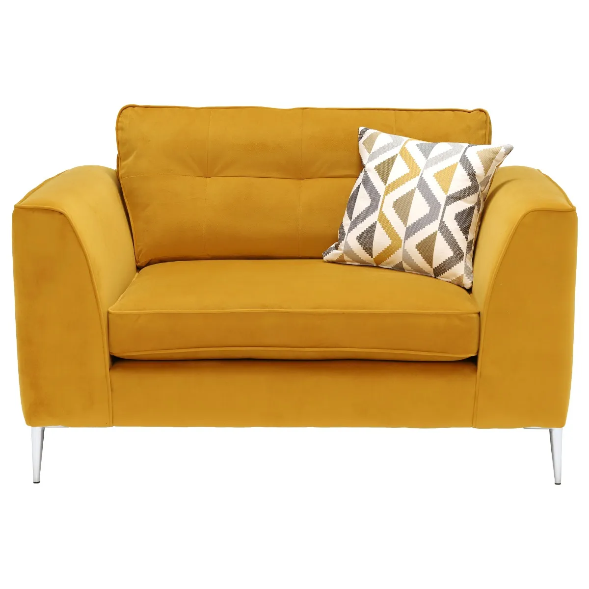 Conza SIngle Seater Snuggle Chair - W138 x D100 x H86cm - Barker & Stonehouse