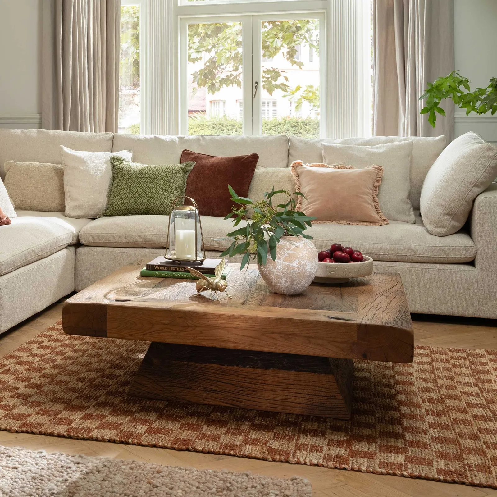 Lomond Coffee Table 110X110X34Cm, Brown Oak | Barker & Stonehouse 2