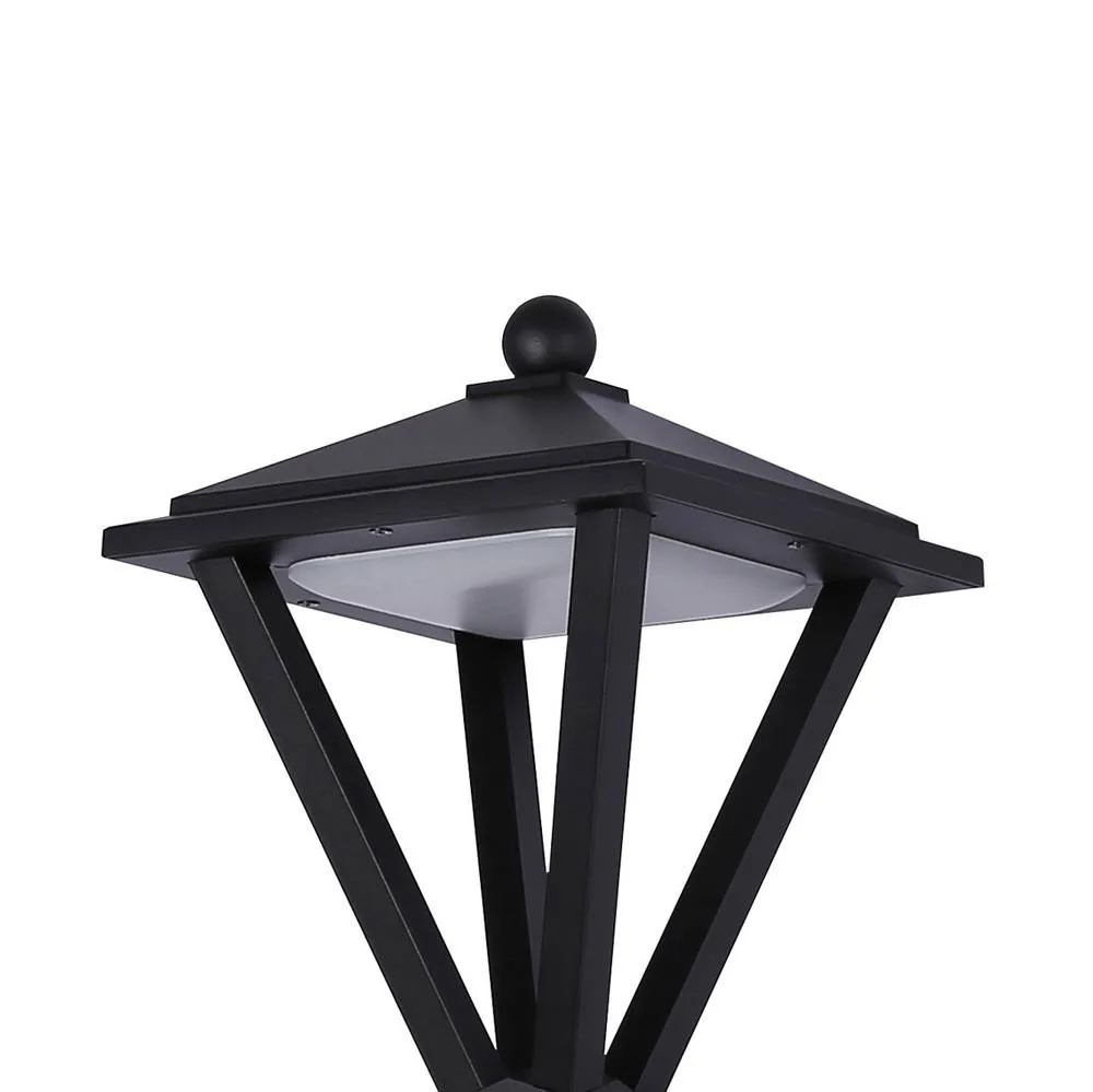 Netlighting Bons Outdoor Wall Lantern Black 3000K Warm White IP54 2