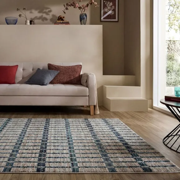 Parker Check Rug 6