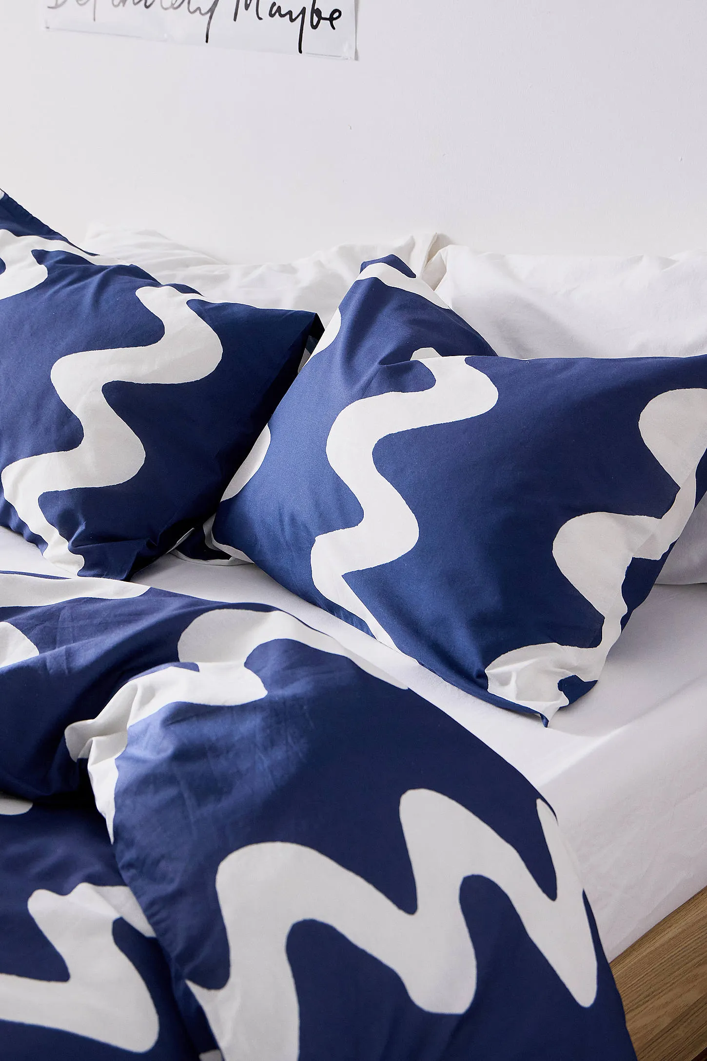 Big Wave Duvet Set - Blue 4