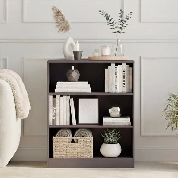 Return - Cambridge 3 Tier Low Bookcase 2