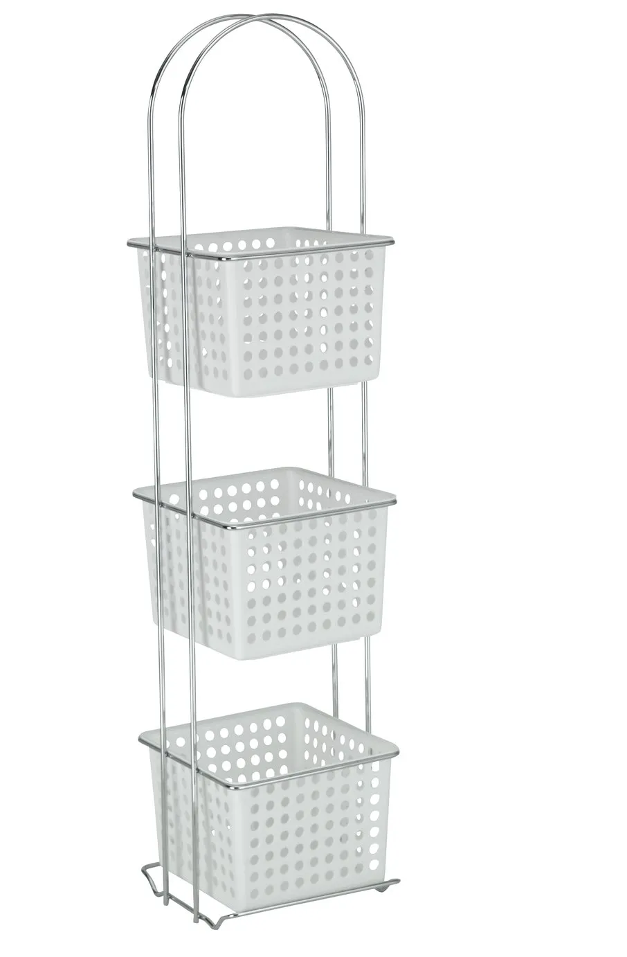Argos Home 3 Tier Storage Caddy - White