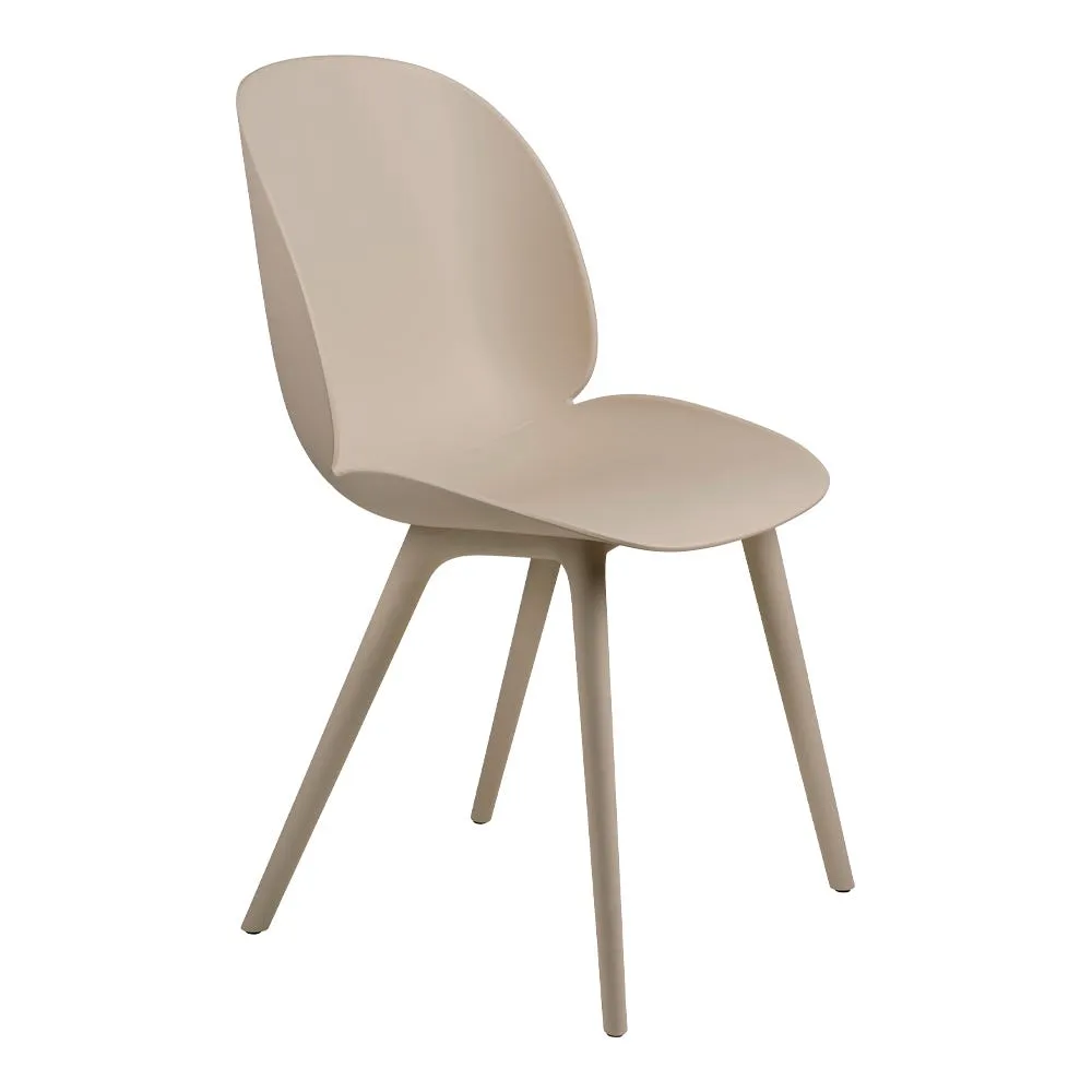 Gubi Beetle Outdoor Dining Chair in New Beige 2