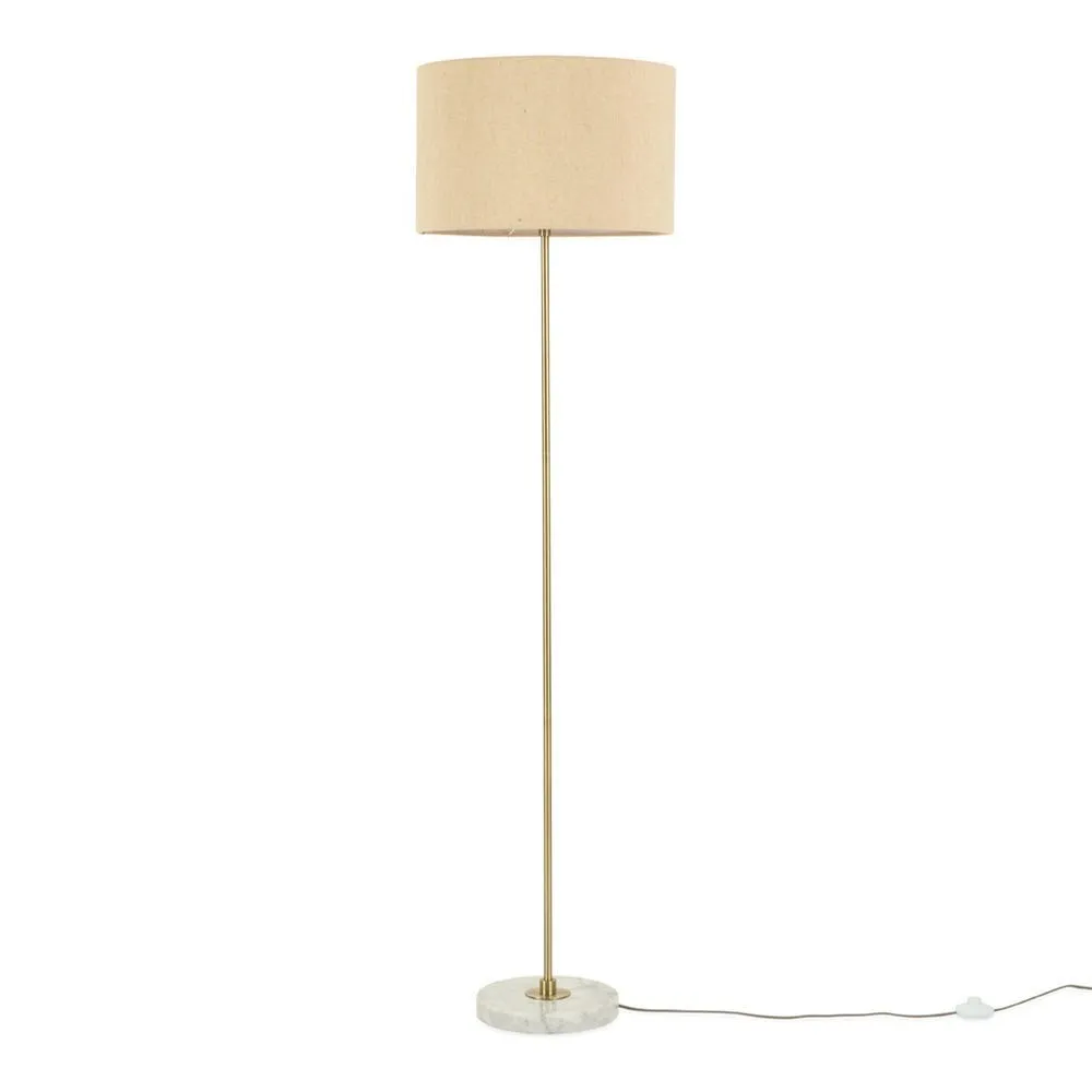 Heal's Simple Floor Lamp White Marble 2